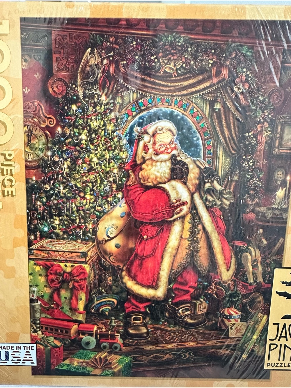 Brand New Jack Pine "Christmas Presence" 1000-Piece Jigsaw Puzzle
